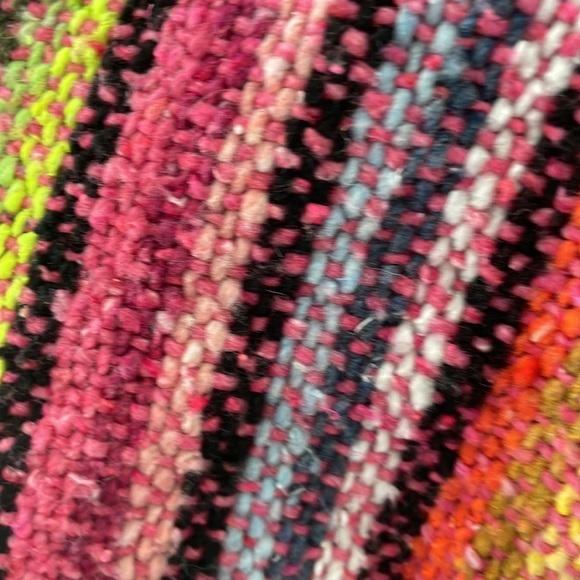 SUNSPECS Pink Rainbow Hooded Striped Pullover - Picture 7 of 7